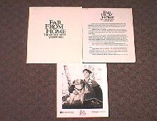 FAR FROM HOME original issue movie presskit