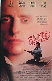 BLOOD RED original issue rolled 1-sheet movie poster