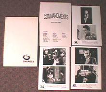 COMMANDMENTS original issue movie presskit