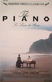 PIANO,THE original issue rolled French movie poster