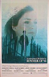 SUMMER OF 42 original folded 1-sheet movie poster