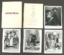 A FINE MESS original issue movie presskit