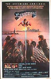 SUPERMAN II  original issue folded regular 1-sheet movie poster