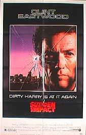 SUDDEN IMPACT original issue folded 1-sheet movie poster