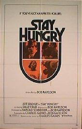 STAY HUNGRY original folded 1-sheet movie poster