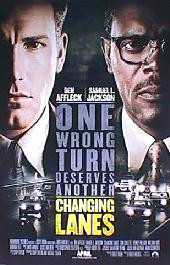 CHANGING LANES original issue rolled double sided 1-sheet movie poster
