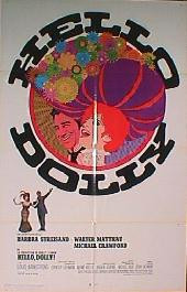 HELLO DOLLY original Spanish folded 1-sheet movie poster