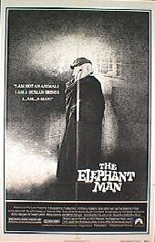 ELEPHANT MAN original folded 1-sheet movie poster
