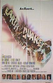 EARTHQUAKE original folded 1-sheet movie poster