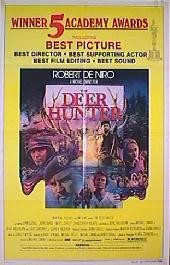 DEER HUNTER, THE original academy folded 1-sheet movie poster