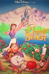BEAUTY AND THE BEAST regular original folded 1-sheet movie poster