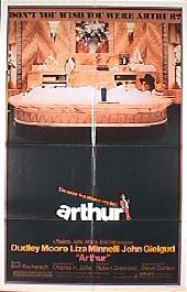 ARTHUR Style B original folded 1-sheet movie poster