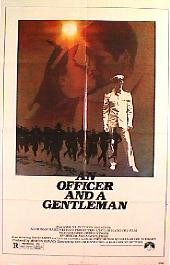 AN OFFICER AND A GENTLEMAN original folded 1-sheet movie poster