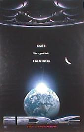 INDEPENDENCE DAY Advance A original issue rolled 1-sheet movie poster