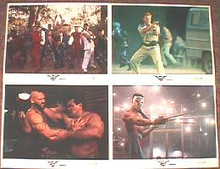 STREET FIGHTER original issue 11x14 lobby card set