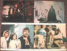STAR WARS original 1977 issue 11x14 lobby card set