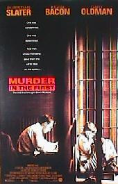 MURDER IN THE FIRST original isse rolled double sided 1-sheet movie poster