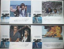 ISLAND,THE original issue 11x14 lobby card set