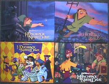 HUNCHBACK OF NOTRE DAME original issue 11x14 lobby card set