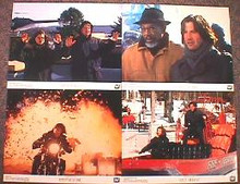 CHAIN REACTION original issue 11x14 lobby card set