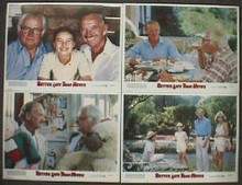 BETTER LATE THAN NEVER original issue 11x14 lobby card set