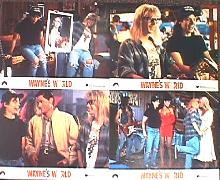 WAYNE'S WORLD original issue 8x10 British lobby card set