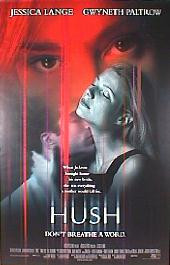 HUSH original issue rolled double sided 1-sheet movie poster
