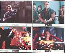RUNNING MAN,THE original issue 8x10 lobby card set