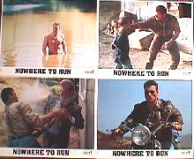 NOWHERE TO RUN original issue 8x10 lobby card set