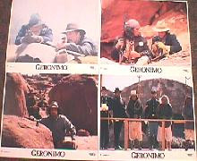 GERONIMO original issue  8x10 lobby card set