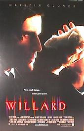 WILLARD original issue rolled Advance 1-sheet movie poster