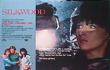 SILKWOOD original issue 22x28 rolled movie poster