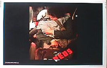 REDS original issue 22x28 rolled movie poster