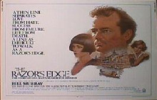 RAZOR'S EDGE,THE original issue 22x28 rolled movie poster