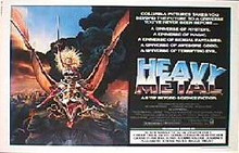 HEAVY METAL- original issue Style A 22x28 rolled movie poster