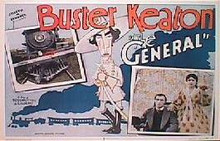 GENERAL, THE 22x28 reprint rolled movie poster