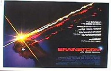 BRAINSTORM original issue rolled 22x28 movie poster