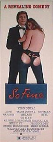 SO FINE original issue 14x36 rolled movie poster