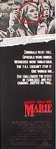 MARIE original issue 14x36 rolled movie poster