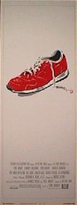 MAN WITH ONE RED SHOE original issue 14x36 rolled movie poster