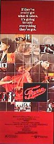 FAME original issue 14x36 rolled movie poster