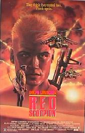 RED SCORPION original issue rolled 1-sheet movie poster