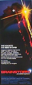 BRAINSTORM original issue 14x36 movie poster