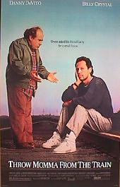 THROW MAMA FROM THE TRAIN original issue rolled 1-sheet movie poster