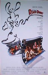 WHO FRAMED ROGER RABBIT original issue rolled Regular 1-sheet movie poster