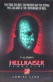 HELLRAISER 4 original issue rolled Regular 1-sheet movie poster