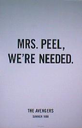 AVENGERS original issue rolled Advance 1-sheet movie poster