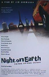 NIGHT ON EARTH original issue rolled 1-sheet movie poster