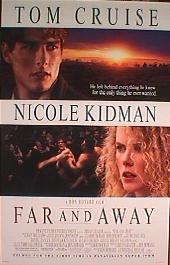 FAR AND AWAY original issue rolled Regular 1-sheet movie poster
