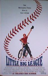 LITTLE BIG LEAGUE original issue rolled double sided 1-sheet movie poster